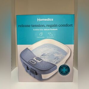 Homedics Soothe Your Soles Foot Spa - Blue and White